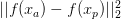 ||f(x_{a})-f(x_{p})||_{2}^2